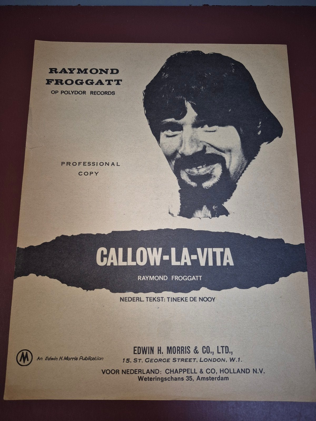 Raymond Froggatt - Callow-La-Vita (Zomer en winter), Ophalen of Verzenden