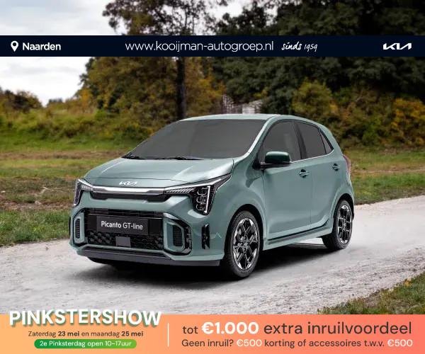 Kia Picanto 1.0 GDi GT-Line Kia Picanto 1.0 DPi GT-Line KIA, Voorwielaandrijving, Gebruikt, Euro 6, 4 stoelen