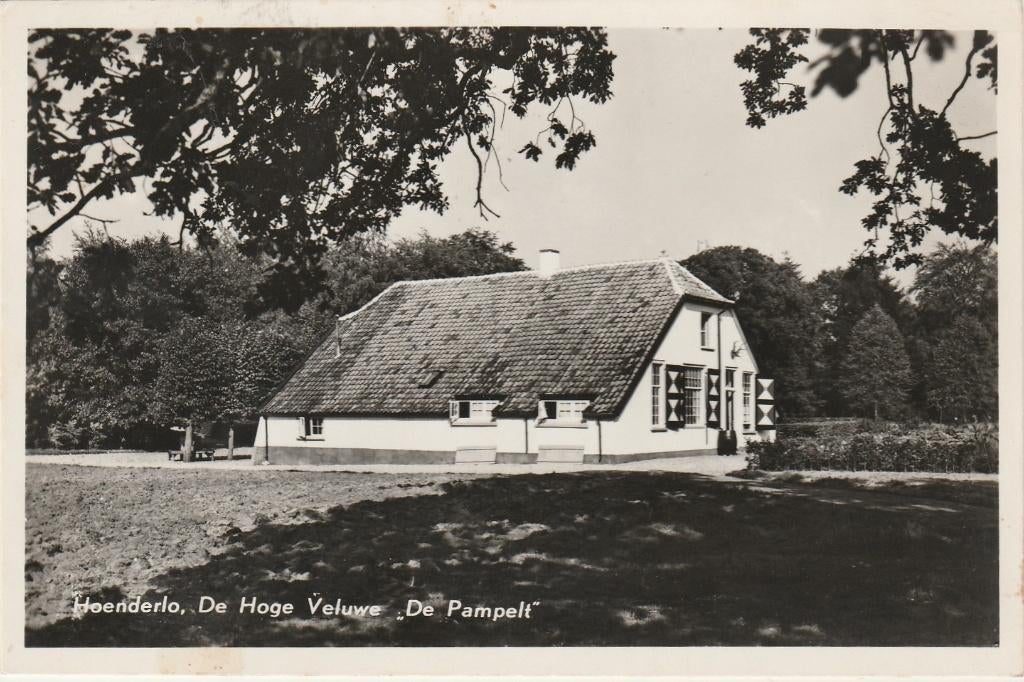 HOENDERLOO De Hoge Veluwe De Pampeli, Verzenden, 1960 tot 1980, Gelopen, Gelderland