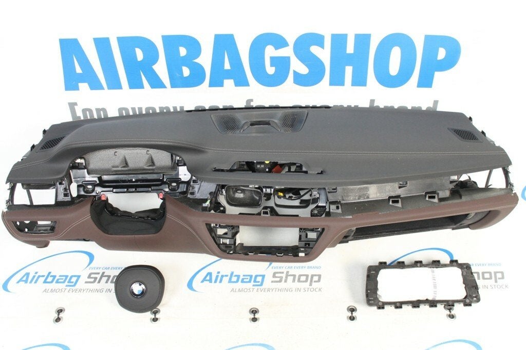 Airbag set - Dashboard M bruin speaker BMW 7 G12 2015-heden, Auto-onderdelen, Gebruikt, Ophalen of Verzenden