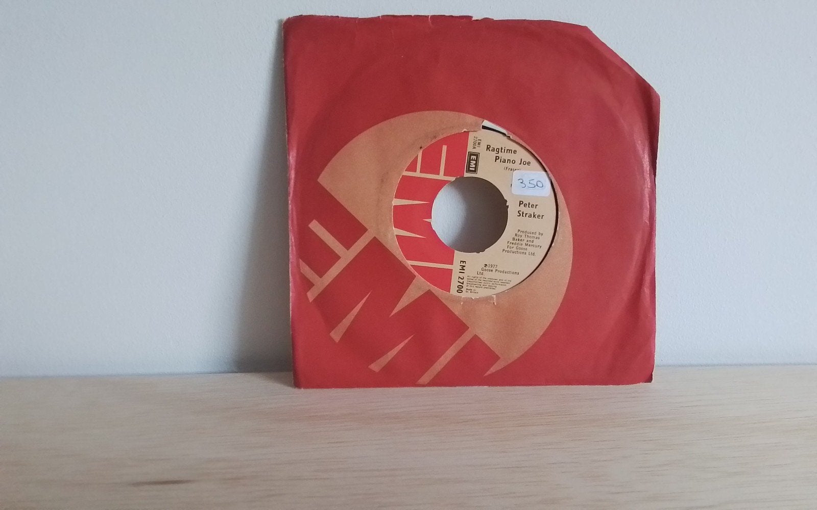 Peter Straker - ragtime piano joe, Ophalen of Verzenden, Gebruikt, Pop