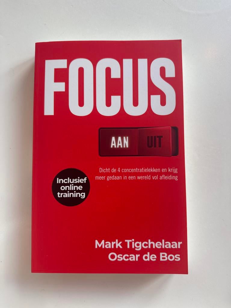 Focus - Mark Tigchelaar & Oscar de Bos (incl. online trainin, Boeken, Ophalen of Verzenden, Nieuw