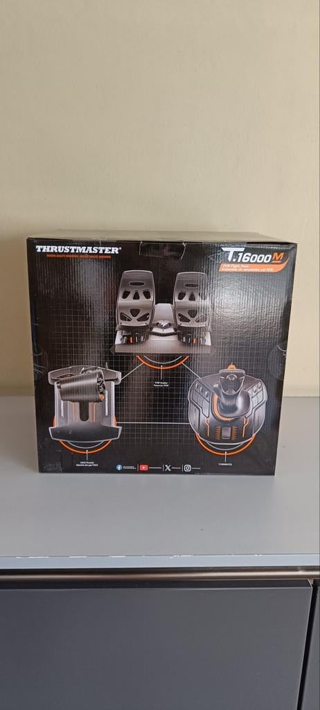 Thrustmaster T.16000M FCS Flightpack, Computers en Software, Joysticks, Ophalen of Verzenden, Nieuw, Thrustmaster TCA