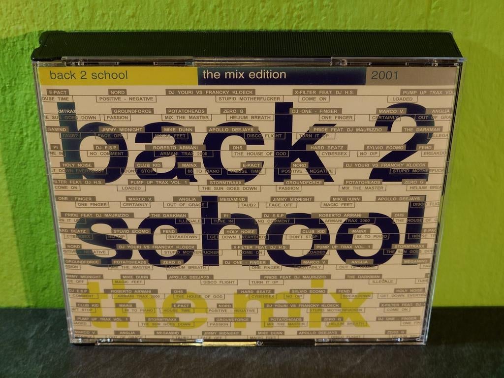 Back 2 School - The Mix Edition 2001 - Oldschool Megarave, Cd's en Dvd's, Ophalen of Verzenden, Gebruikt, Overige genres