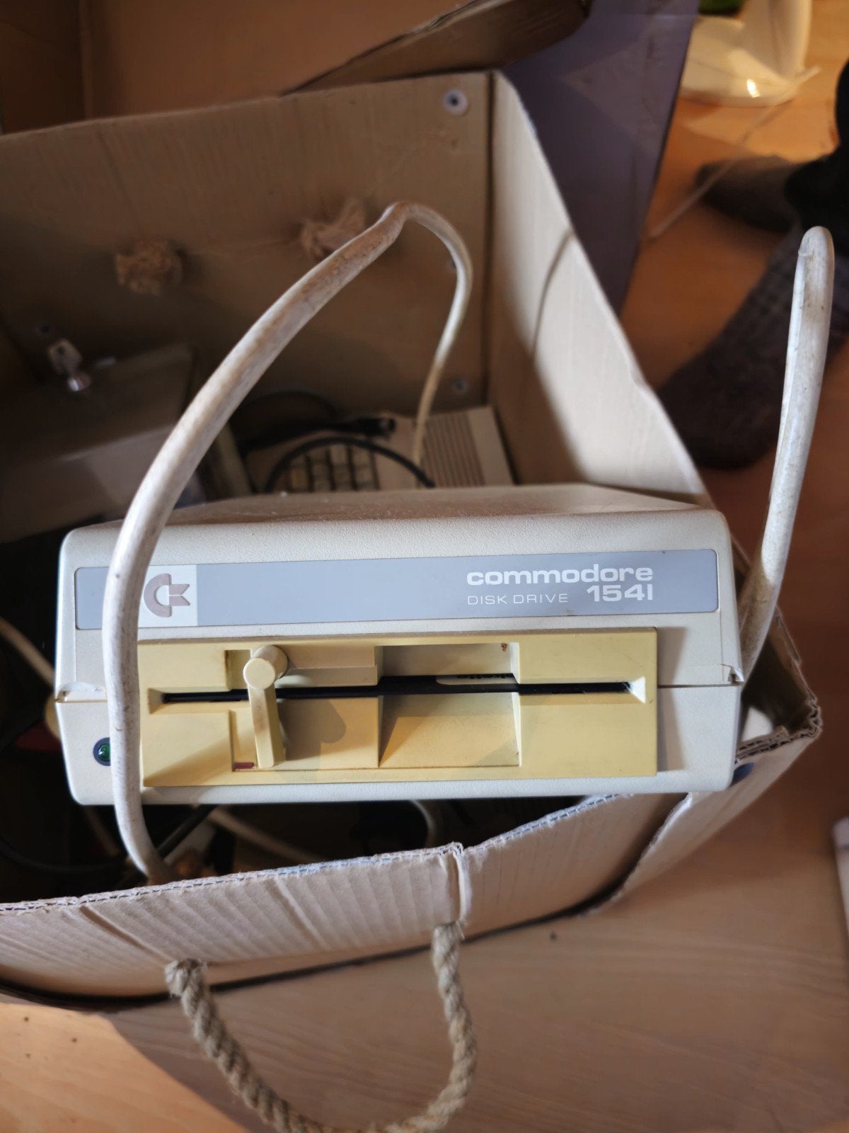 Commodore 1541 Disk Drive met veel spelletjes, Computers en Software, Vintage Computers, Ophalen, Commodore