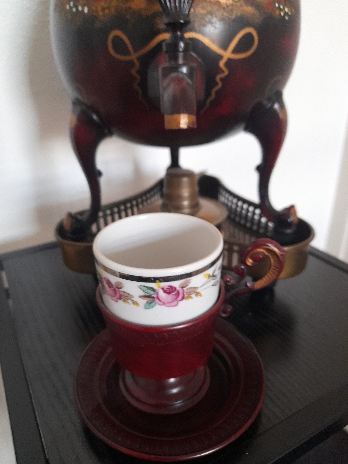 Hand geschilderde kraantjes pot, Ophalen of Verzenden