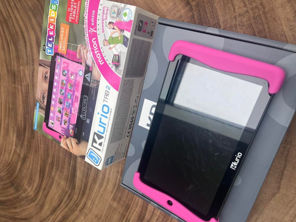 Kurio Telekids tablet - Gebruikt met gekrast scherm, Computers en Software, Android Tablets, Gebruikt, Ophalen of Verzenden
