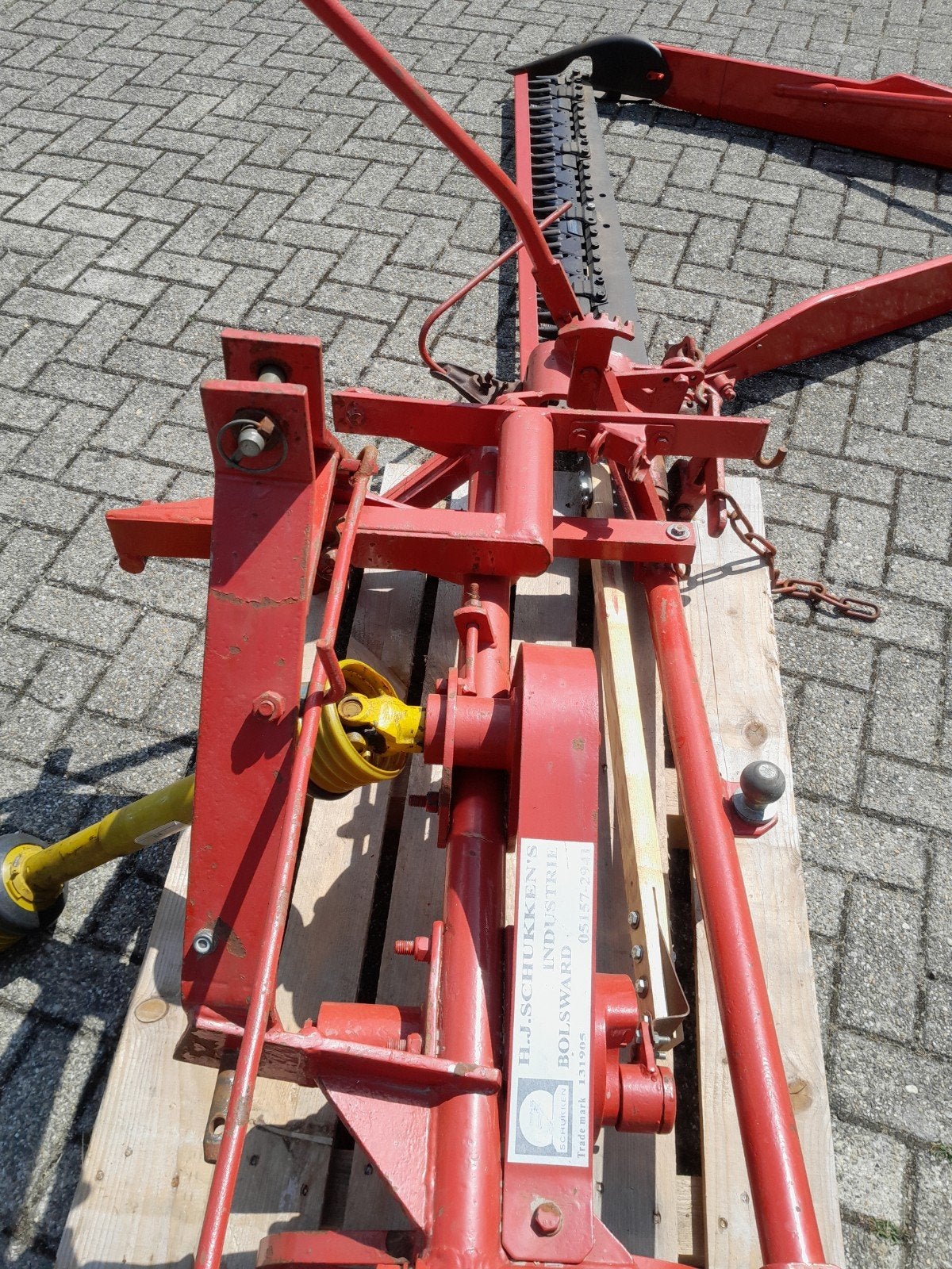 Schukken Bolsward maaibalk - Robuuste maaier voor landbouw, Ophalen
