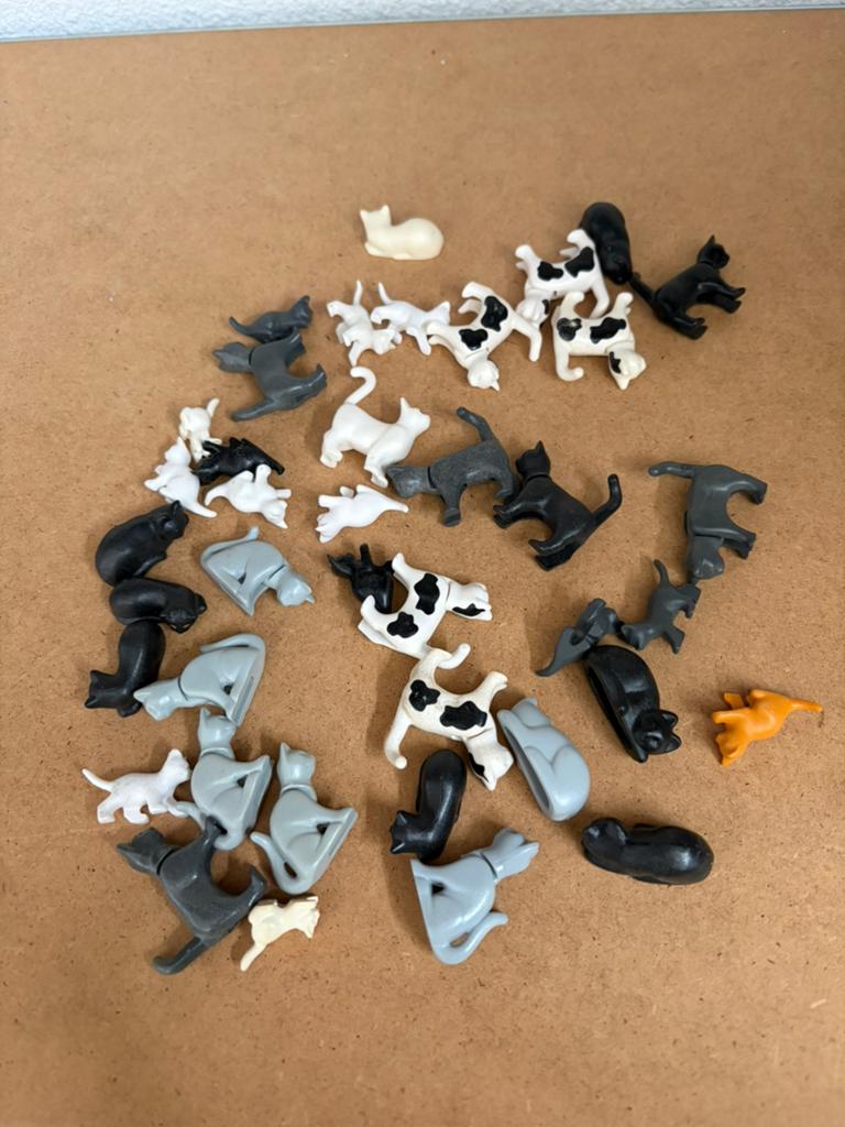 Playmobil katten, Ophalen of Verzenden, Zo goed als nieuw