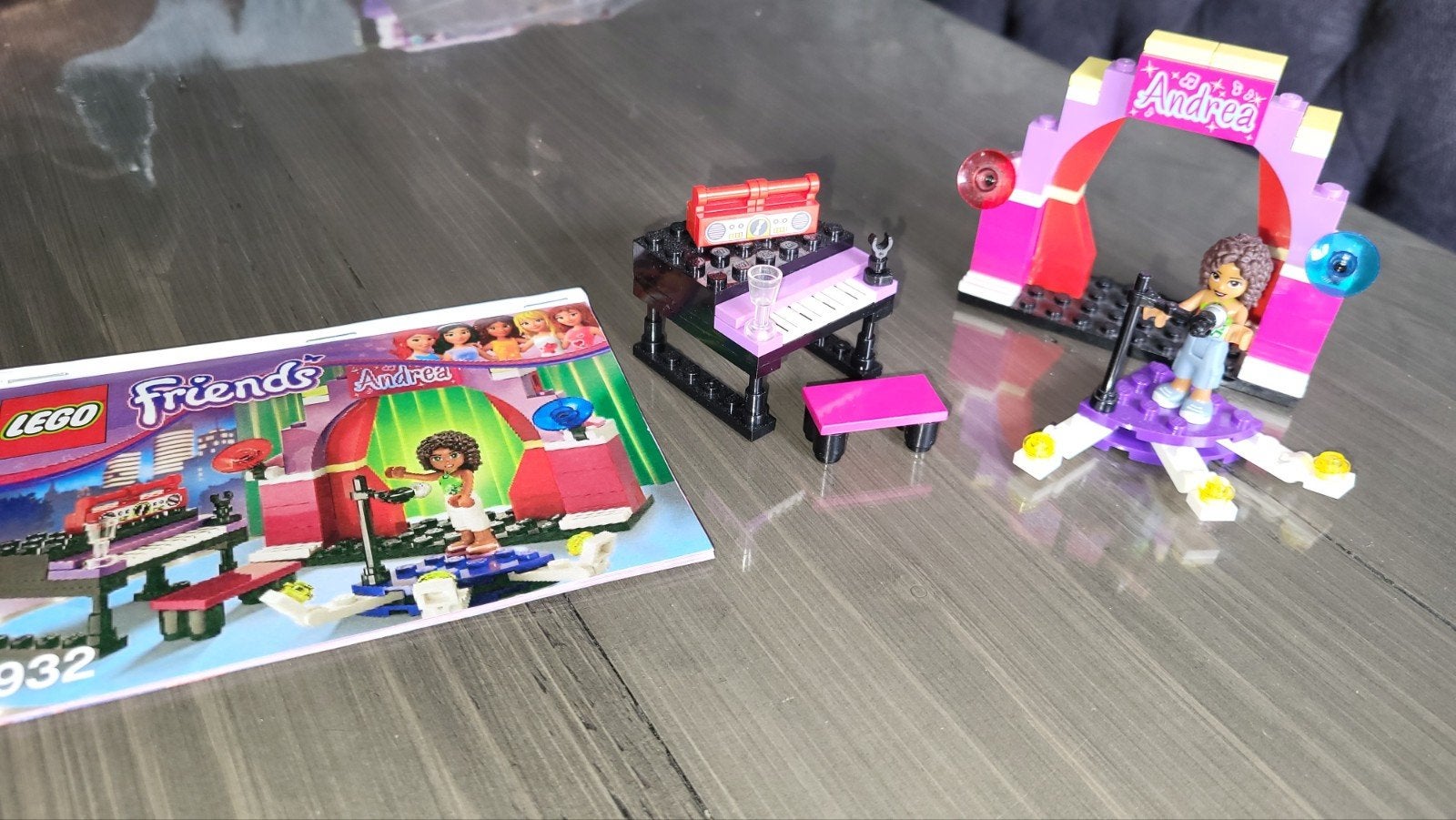 Lego Friends 3932 Andrea,s show leuk en compleet set., Gebruikt, Lego, Friends, Ophalen of Verzenden