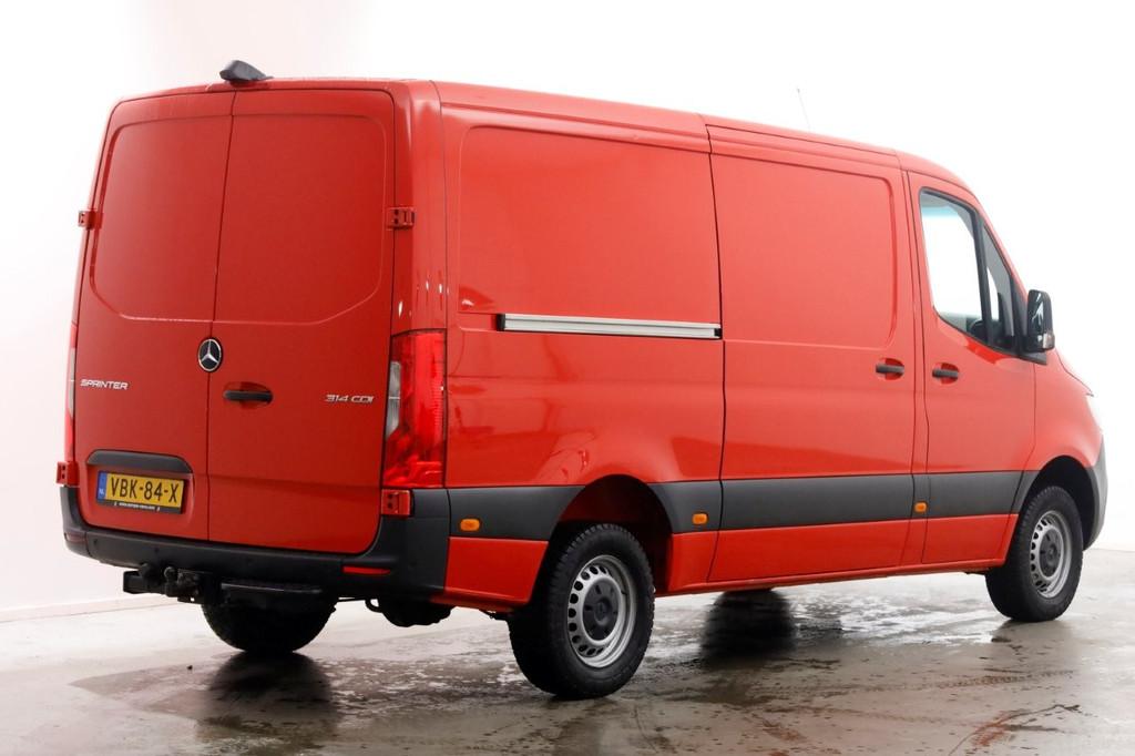 Mercedes-Benz Sprinter 314 CDI 143pk E6 RWD L2H1 Navi/Camera, Auto's, Achterwielaandrijving, Euro 6, Bedrijf, 2 stoelen