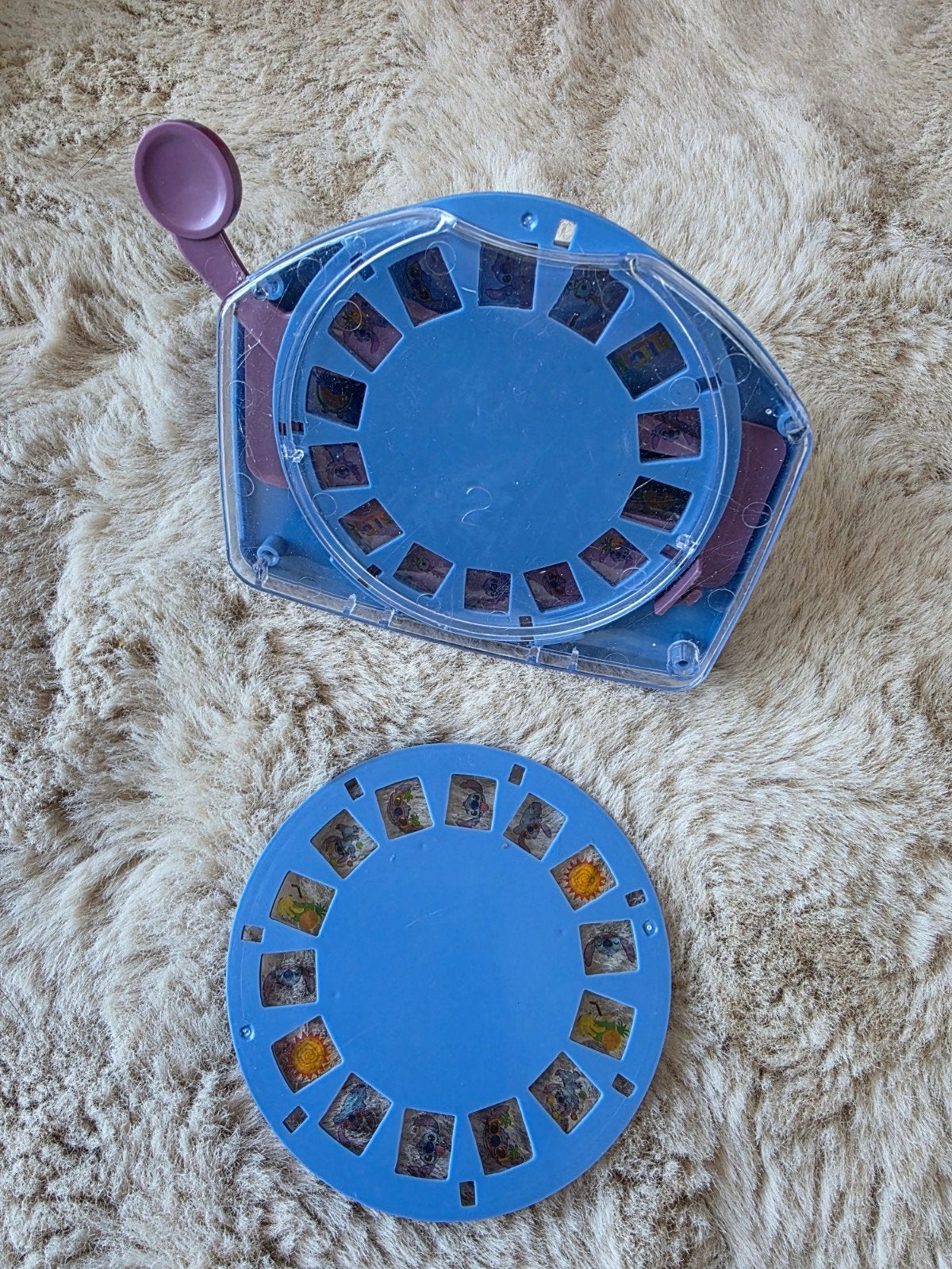 Vintage View-Master met schijfjes stitch, Ophalen of Verzenden, Gebruikt, Jongen of Meisje