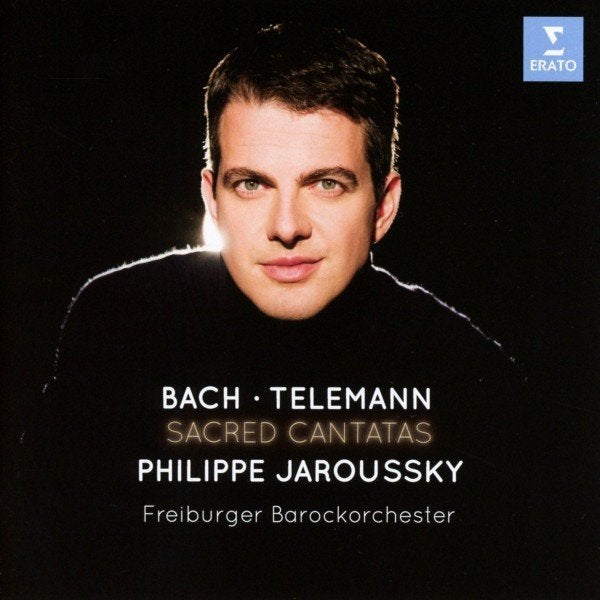 BACH TELEMANN Sacred cantatas CD & DVD JAROUSSKY ERATO, Boxset, Kamermuziek, Ophalen of Verzenden, Zo goed als nieuw