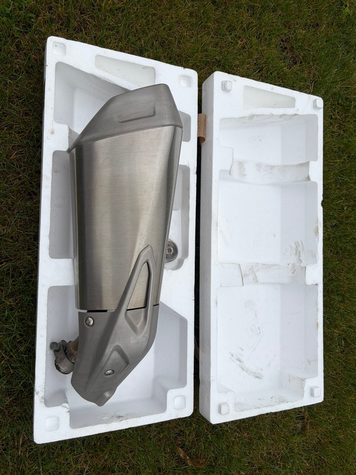 Originele uitlaat BMW S1000XR K49, Motoren, Ophalen of Verzenden, Gebruikt