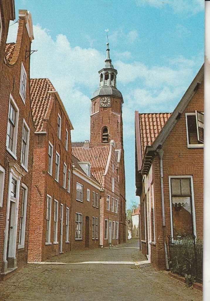 Blokzijl Kerkstraat 1991 - Ansichtkaart, Verzamelen, Ophalen of Verzenden, 1980 tot heden, Gelopen, Overijssel