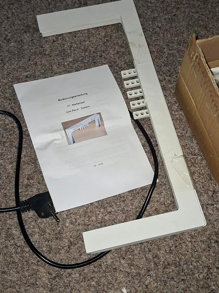 Racebaan F1 startbrug met LED's - Nieuw en ongebouwd, Overige merken, Onderdelen, Zelf te bouwen, Nieuw