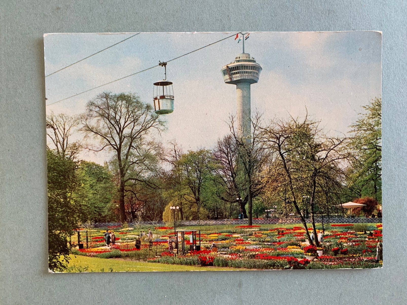 GERESERVEERD Rotterdam - Floriade 1960, Ophalen of Verzenden, 1960 tot 1980, Ongelopen, Zuid-Holland