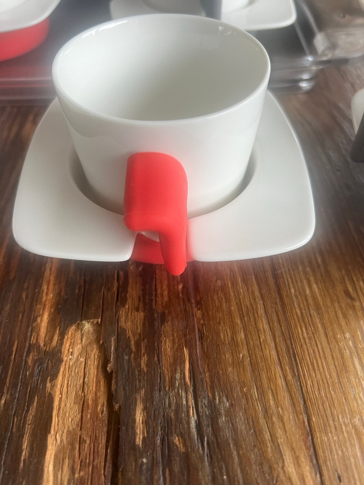 Lui L'espresso koffiekopjes met schotels en melk/suiker set, Overige merken, Keramiek, Nieuw, Ophalen of Verzenden