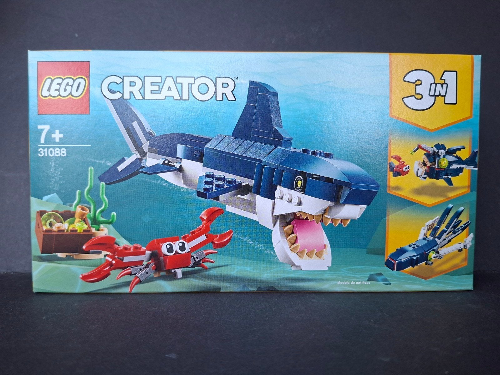 Lego minifig Creator 3in1 Diepzeewezens Haai NIEUW, Kinderen en Baby's, Speelgoed | Duplo en Lego, Lego, Nieuw, Ophalen of Verzenden