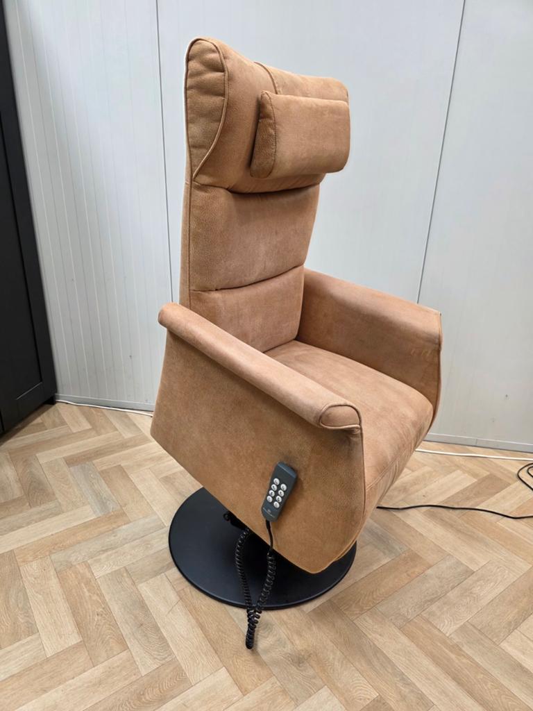 Prominent sta op stoel modern suede, Overige kleuren, Ophalen of Verzenden, Zo goed als nieuw, Eén
