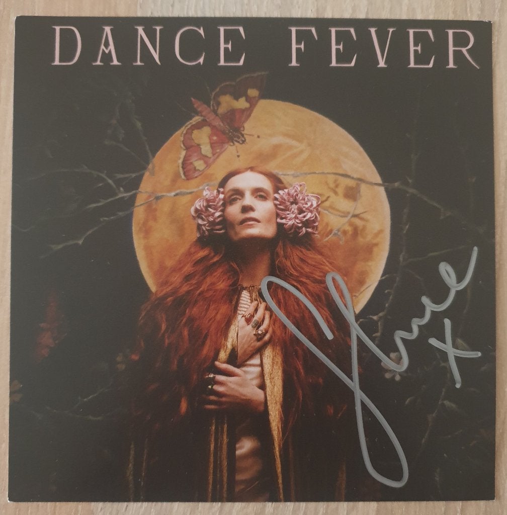 Florence + The Machine - Dance Fever - signed kaartje, Ophalen of Verzenden, Nieuw, Cd of Plaat, Gesigneerd