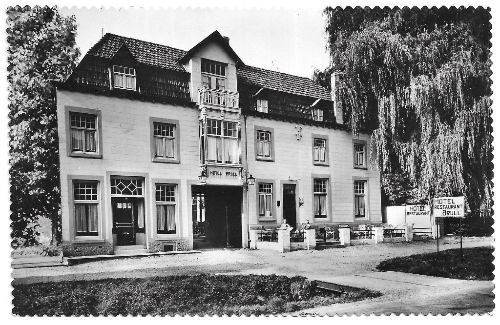 AK Mechelen - Hotel-Restaurant "BRULL", Verzamelen, Ophalen of Verzenden, 1960 tot 1980, Gelopen, Limburg