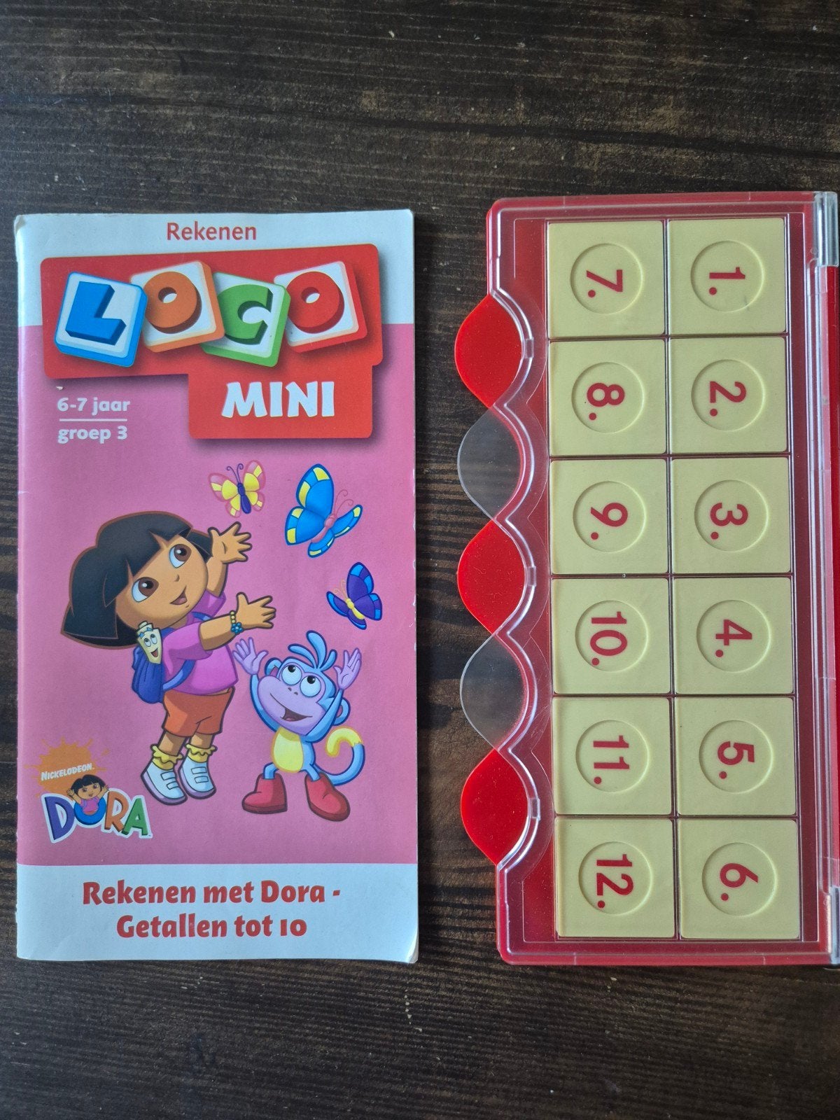 Loco Mini Rekenen met Dora - Getallen tot 10 (6-7 jaar), Ophalen, Gebruikt, Puzzelen