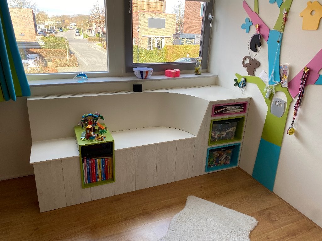 Kinder hoekbank, Ophalen, Gebruikt, Hout