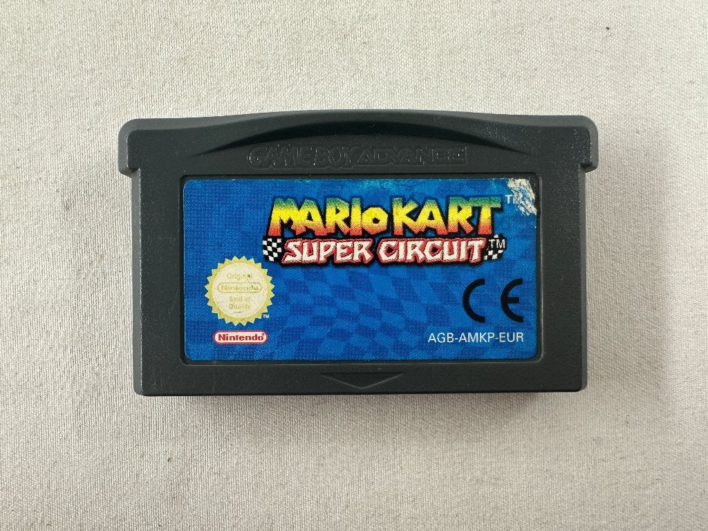 Mario Kart Super Circuit Nintendo Gameboy Advance - GBA, Spelcomputers en Games, Nintendo, Gebruikt, Ophalen of Verzenden, Onbekend