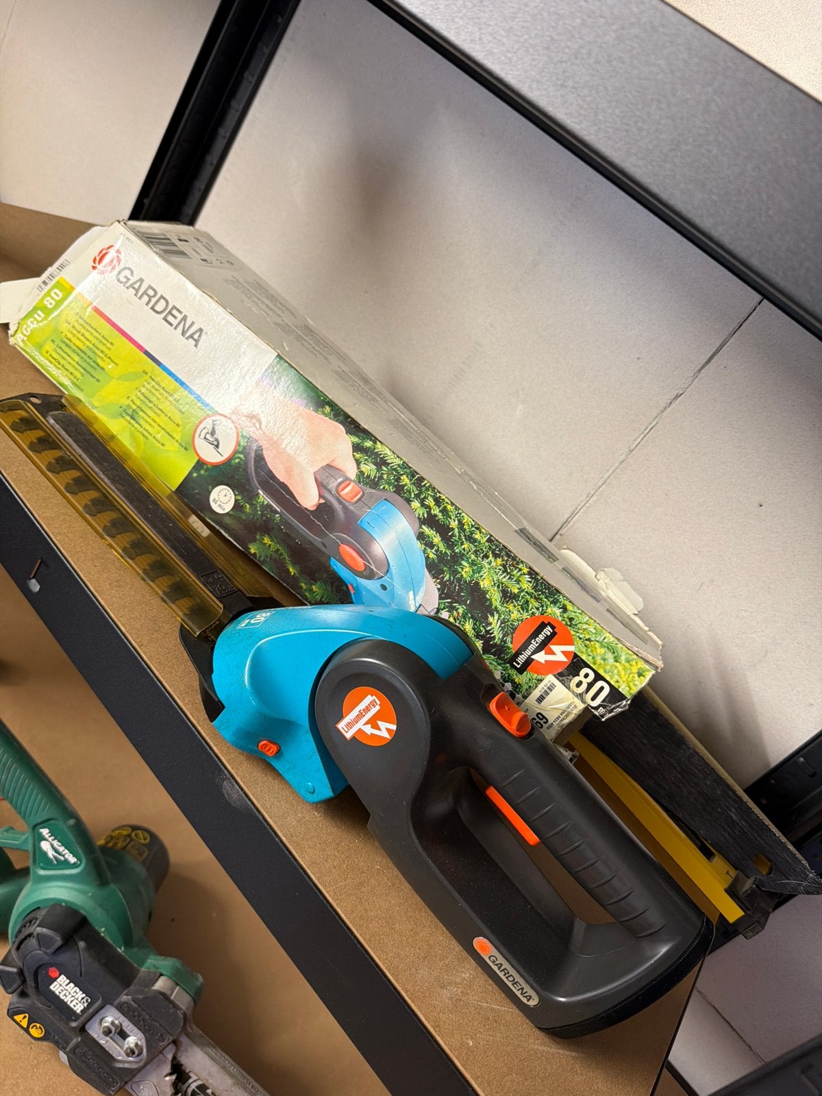 Gardena Heggenschaar Accu 80 - Snoerloos Gemak, Ophalen, Gebruikt, Accu