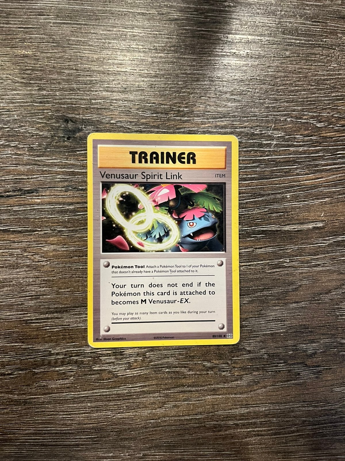 Venusaur Spirit Link EVO 89/108, Hobby en Vrije tijd, Verzamelkaartspellen | Pokémon, Ophalen of Verzenden, Zo goed als nieuw