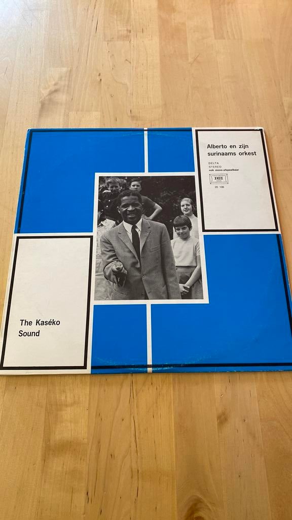 Vinyl lp Alberto en zijn Surinaams orkest - The kaseko sound, Ophalen of Verzenden, Zo goed als nieuw, 12 inch