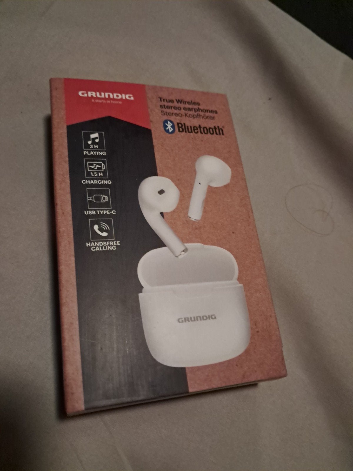 Grundig True Wireless Stereo Oordopjes - Nieuw, Audio, Tv en Foto, Koptelefoons, Overige merken, In-ear, Draadloos, Nieuw