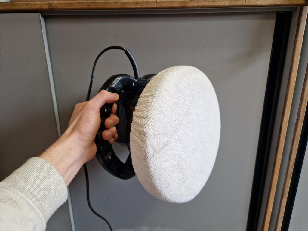 Nieuwe polijstmachine incl. 2x nieuwe polijstdoeken, Ophalen, Nieuw