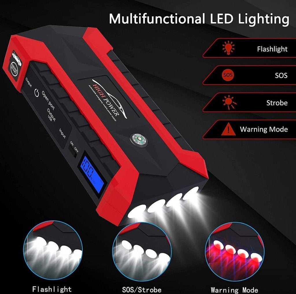 High Power Jumpstarter auto 12V - 16.800 mAh, Auto diversen, Theodoor Colenbranderhof 9, 3059LC Rotterdam, Nederland, Info@currentcomponents.nl