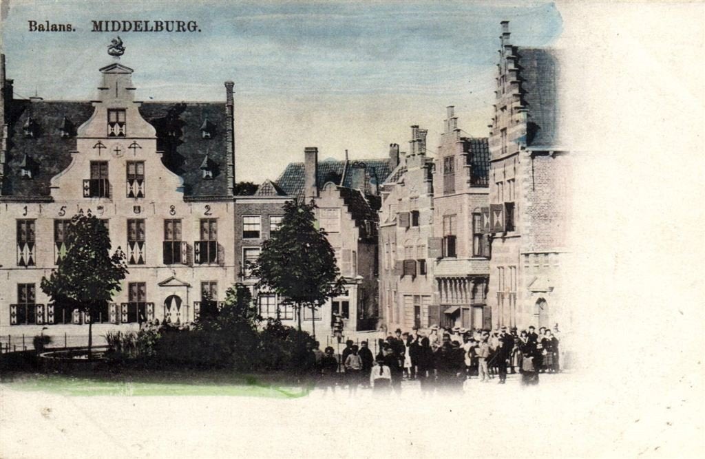 Balans. - Middelburg.- volk kinderen - ongelopen, Verzenden, 1920 tot 1940, Ongelopen, Zeeland