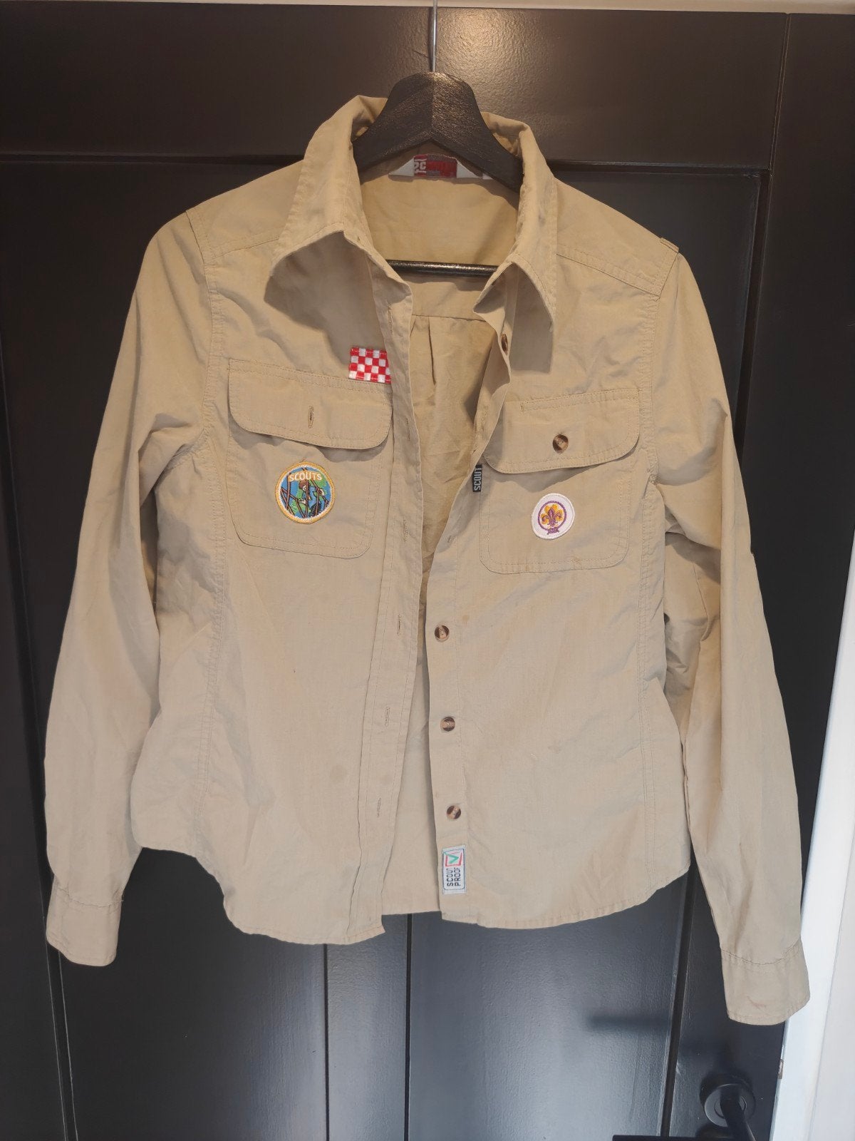 ScoutFit Scouting blouse Dames Blouse Maat 34, Verzamelen, Scouting, Gebruikt, Kleding, Ophalen of Verzenden