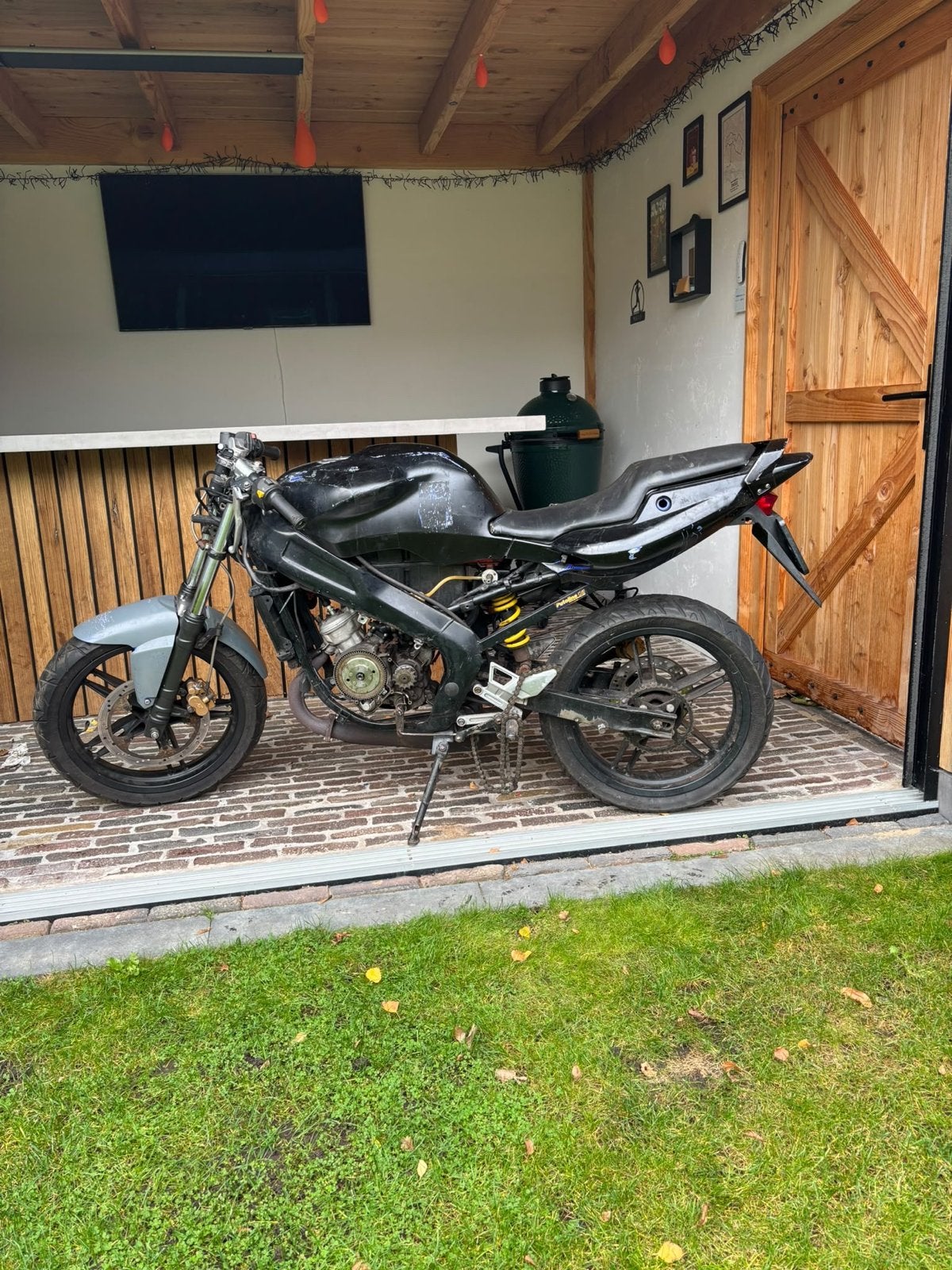 Yamaha TZR50 met lopend blok - Ideaal voor onderdelen, Ophalen