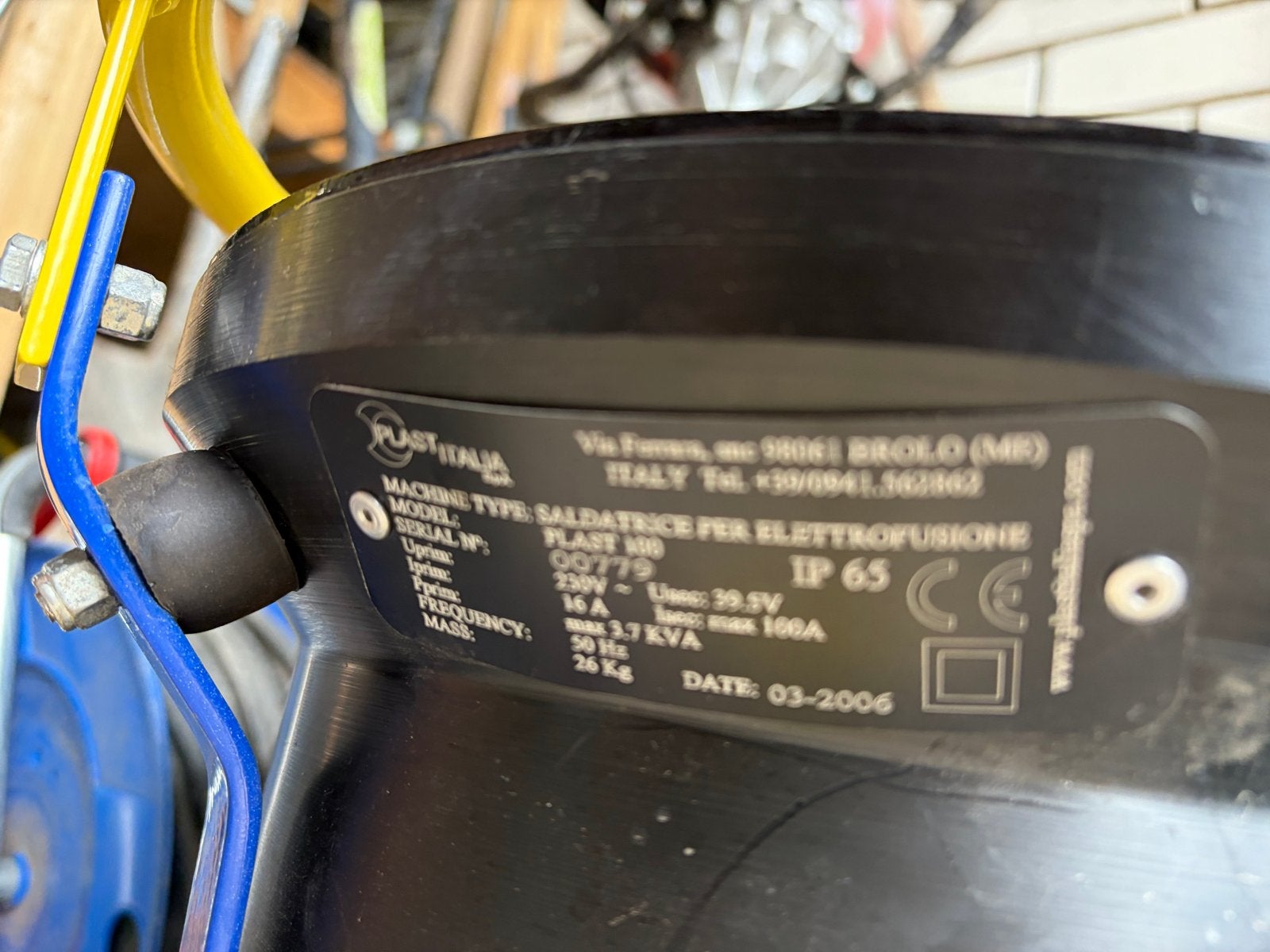 Plast 100 Elektrofusie Lasapparaat 39,5V met nieuwe leads, Ophalen of Verzenden, Gebruikt, Minder dan 150 ampère, Overige typen