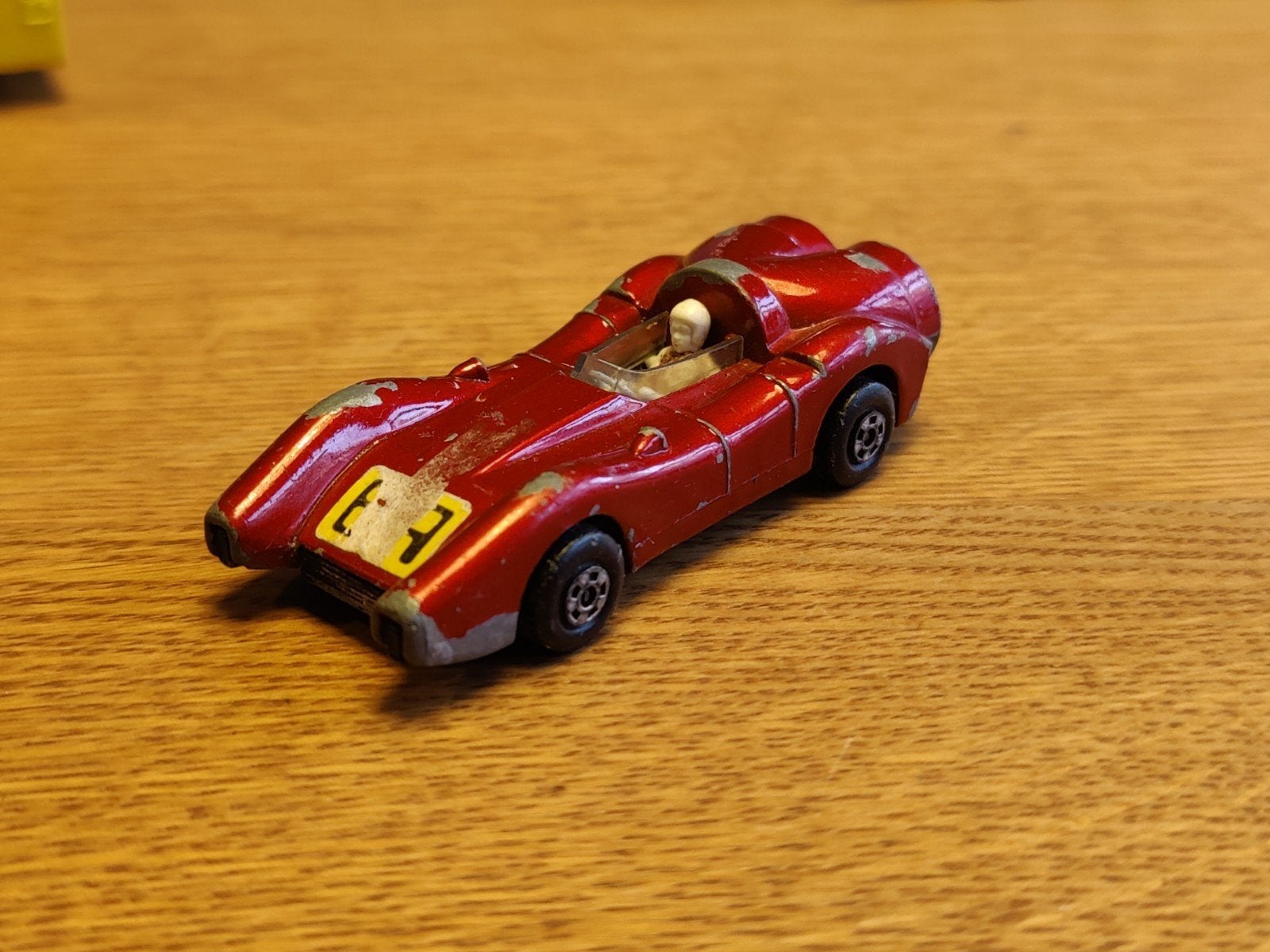 Turbo Fury ROOD Matchbox, Ophalen of Verzenden, Zo goed als nieuw, Auto