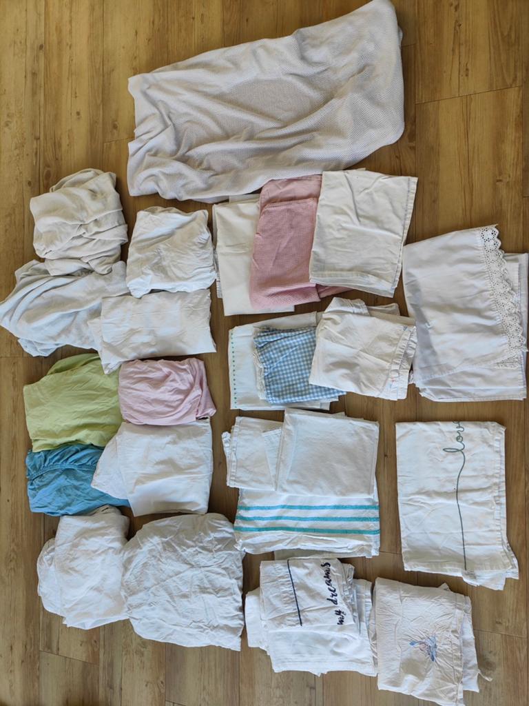 Beddengoed wieg co-sleeper reisledikant aerosleep lakens, Ophalen of Verzenden, Gebruikt