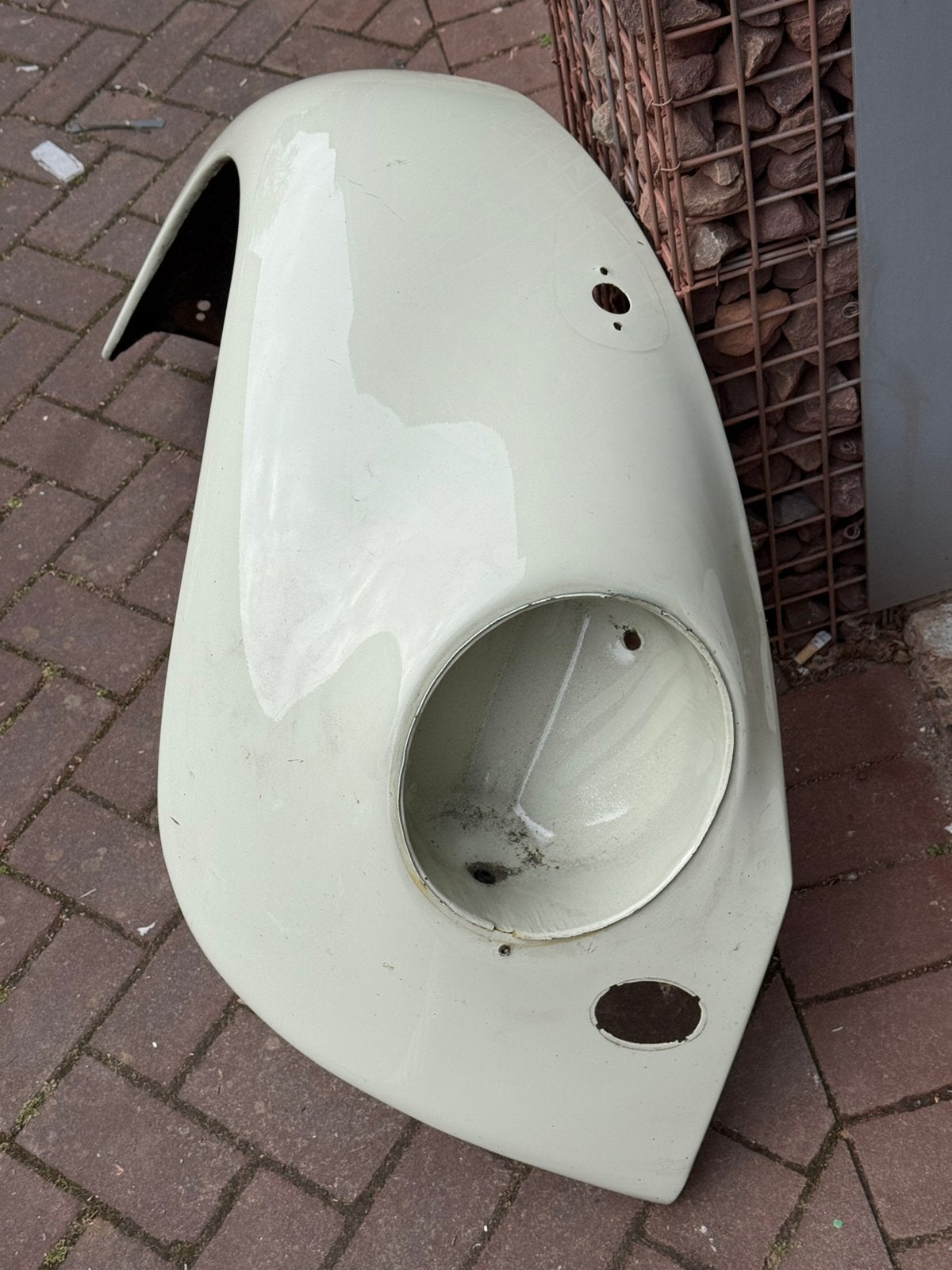 Volkswagen Kever spatbord voor liggende koplampe, Auto-onderdelen, Ophalen, Gebruikt, Volkswagen, Spatbord