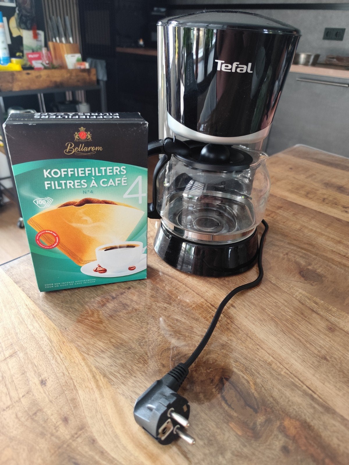 Tefal Filter Koffiezetapparaat CM171 - Zo goed als nieuw, Witgoed en Apparatuur, 10 kopjes of meer, Ophalen of Verzenden, Zo goed als nieuw