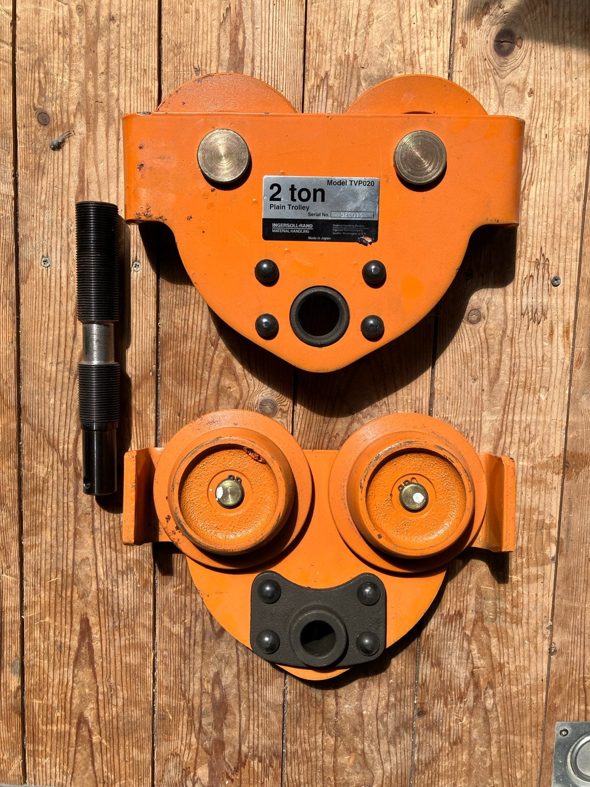 Loopkat Ingersoll Rand 2 Ton, Ophalen, Zo goed als nieuw