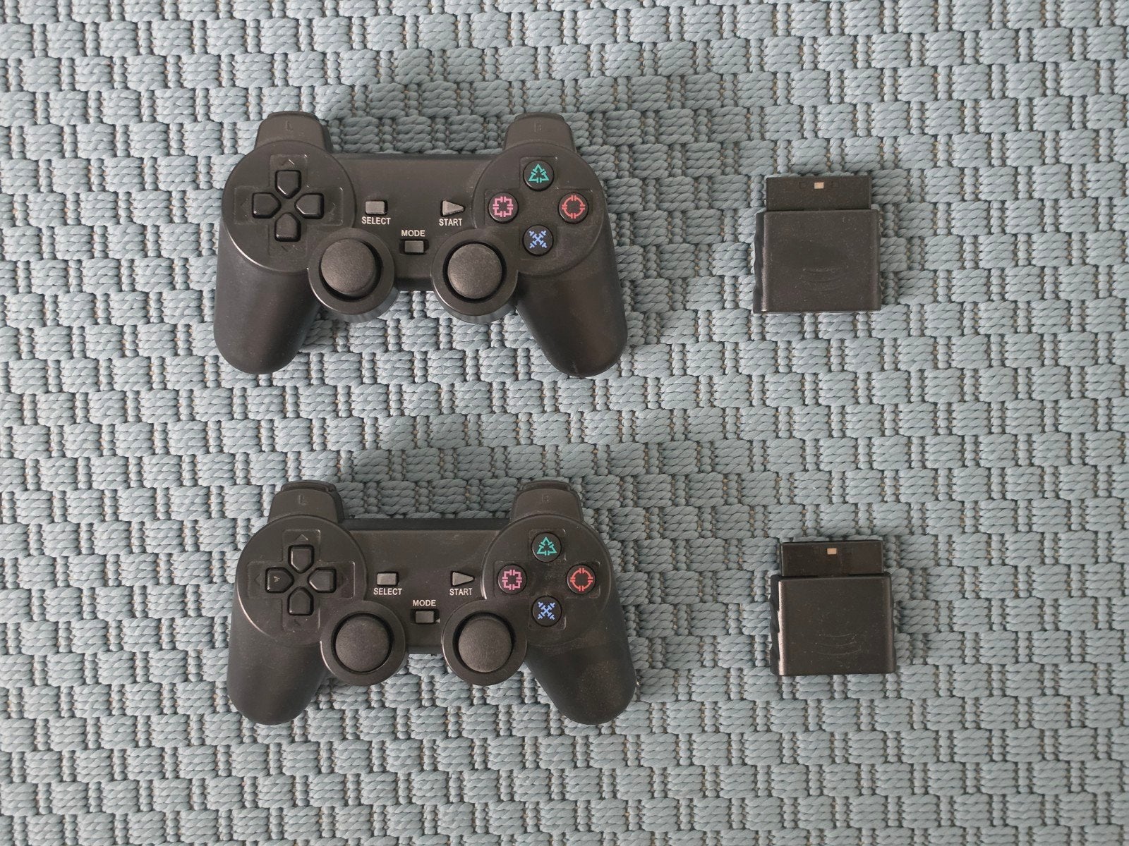 Ps2 controllers 2x - draadloos, Verzenden, Nieuw, PlayStation 2, Controller