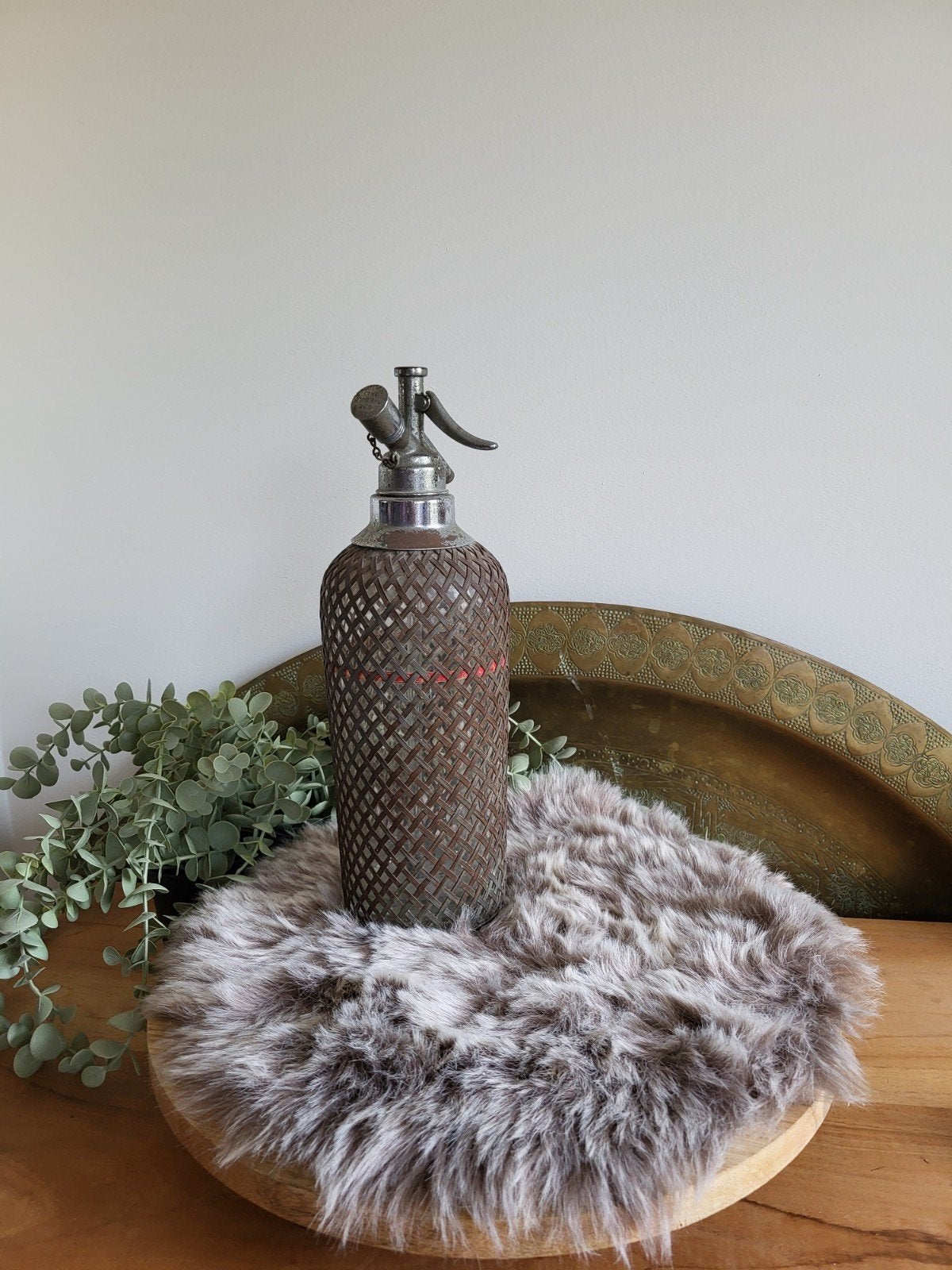 Antieke Waterspuiter - Vintage Sifonsoda Fles, Ophalen of Verzenden