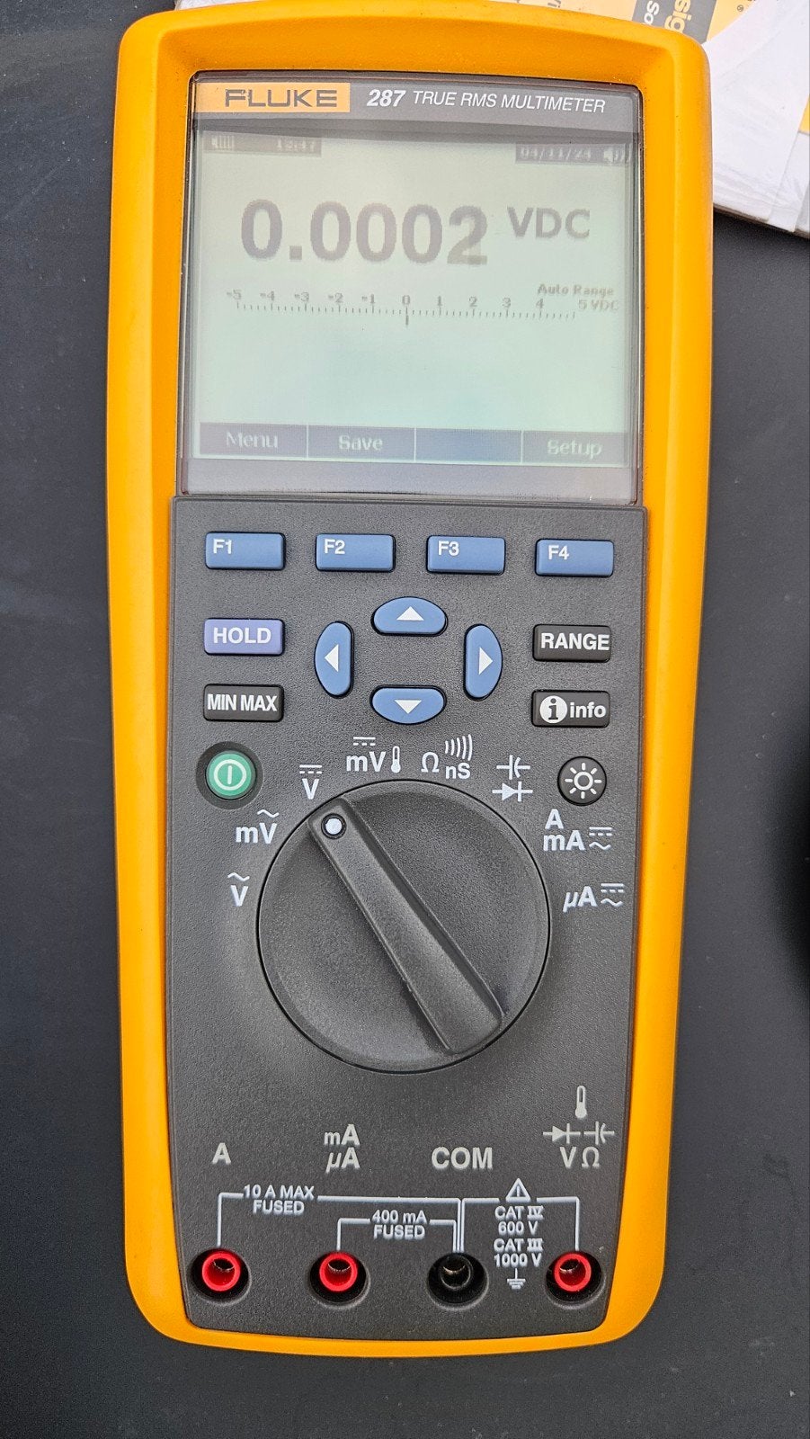 Fluke 287 True RMS Multimeter met accessoires, Ophalen of Verzenden, Zo goed als nieuw, Multimeter