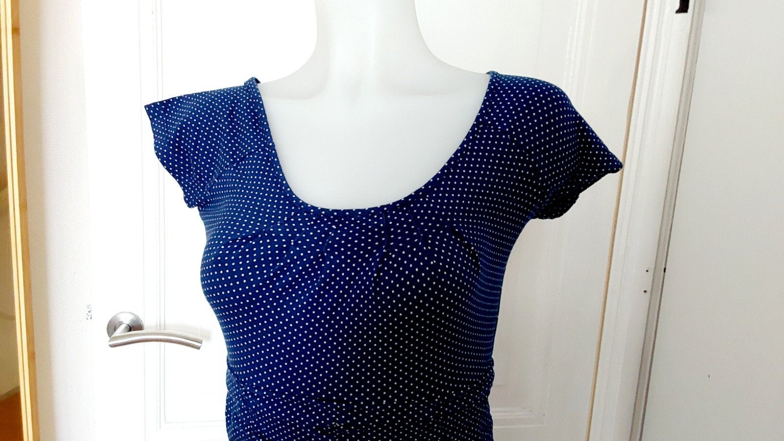 Leuke King Louie jurk maat S, Kleding | Dames, Blauw, Onbekend, Ophalen of Verzenden, Knielengte