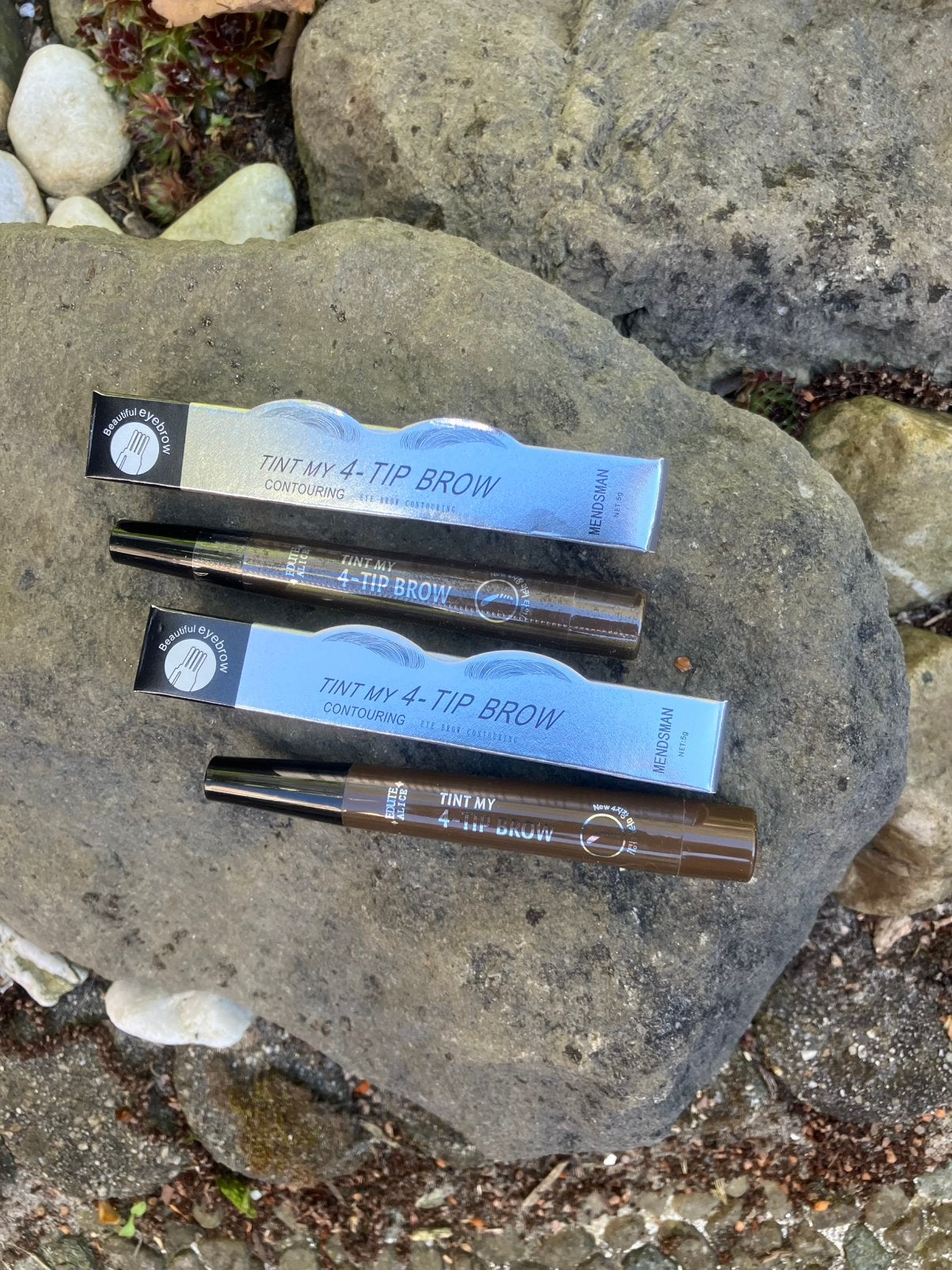 2x WENKBRAUW waterproof TATTOO pen ~ Brown 04, Ogen, Bruin, Nieuw, Ophalen of Verzenden