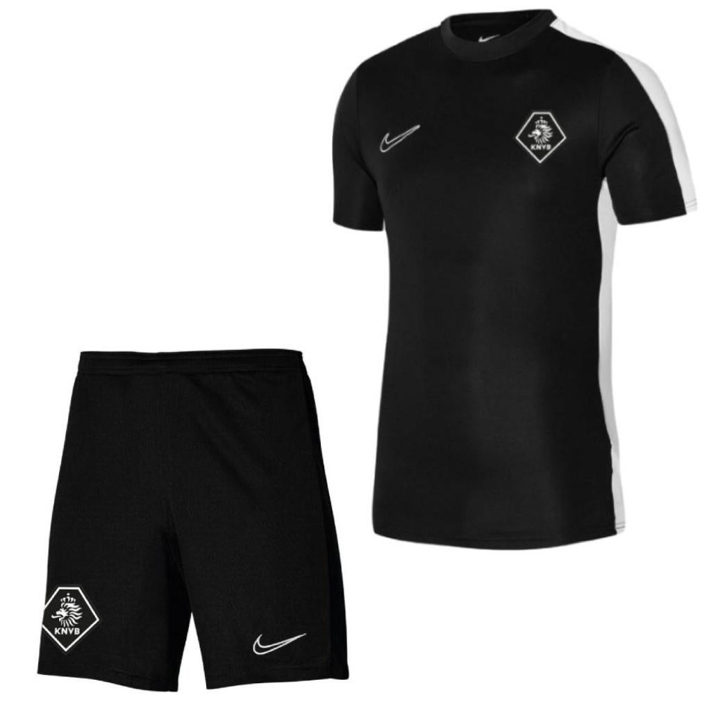 Nike KNVB Staff Trainingsset Heren Zwart Wit (XL), Maat XL, Verzenden, Zo goed als nieuw, Trainingspak